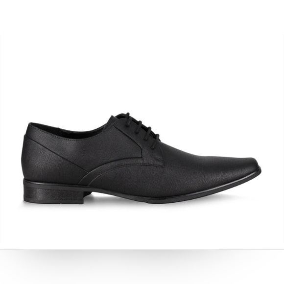 Calvin Klein Benton 2 Textured 7Black Oxford Shoes Mens Size 13 main image 5